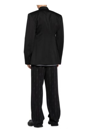 Balenciaga Sakko Extra Slim Fit schwarz