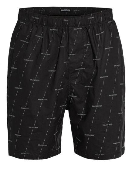 Balenciaga Shorts schwarz