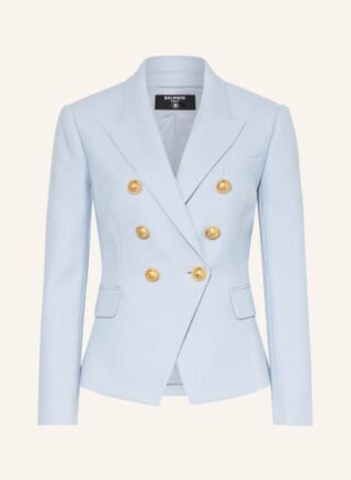 Balmain Blazer Damen, Blau