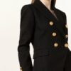 Balmain Blazer Damen, Schwarz
