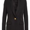 Balmain Blazer Damen, Schwarz