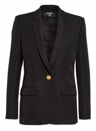 Balmain Blazer Damen, Schwarz