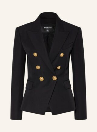 Balmain Blazer Damen, Schwarz