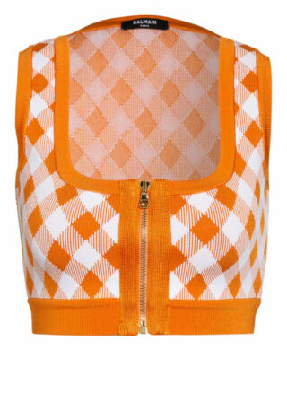 Balmain Cropped-Top orange