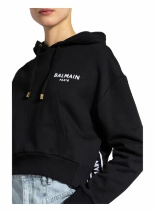Balmain Hoodie schwarz