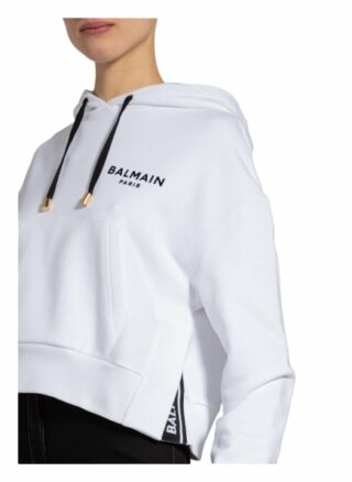 Balmain Hoodie weiss