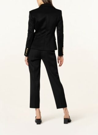 Balmain Jerseyblazer schwarz