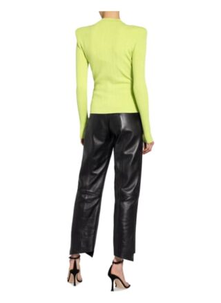 Balmain Strickjacke gelb