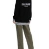 Balmain Strickjacke schwarz