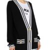 Balmain Strickjacke schwarz