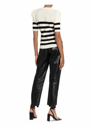 Balmain Strickshirt weiss