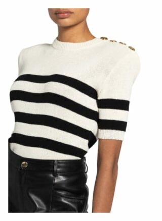 Balmain Strickshirt weiss