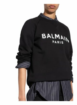 Balmain Sweatshirt schwarz