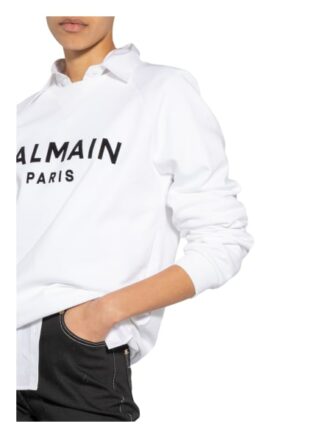 Balmain Sweatshirt weiss