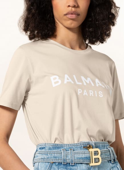 Balmain T-Shirt beige Balmain T-Shirt beige