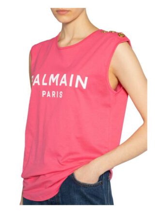 Balmain Top rosa
