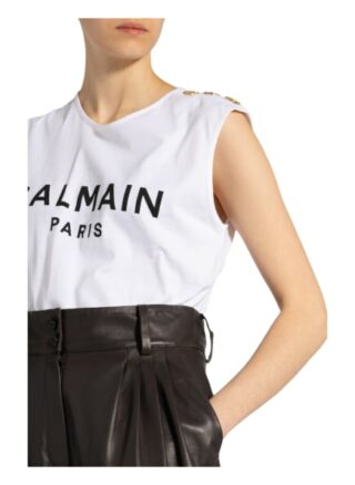 Balmain Top weiss