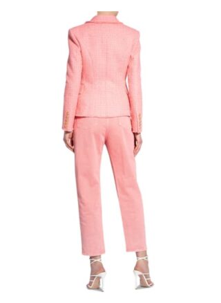 Balmain Tweed-Blazer rosa