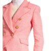 Balmain Tweed-Blazer rosa