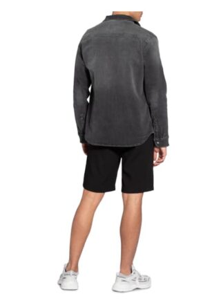 BALR. Jeans-Overshirt Herren, Grau