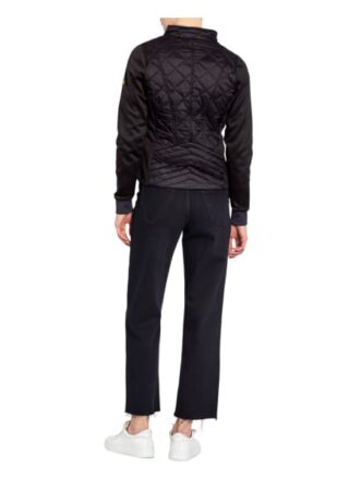 Barbour International Jacke Im Materialmix schwarz