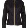 Barbour International Jacke Im Materialmix schwarz