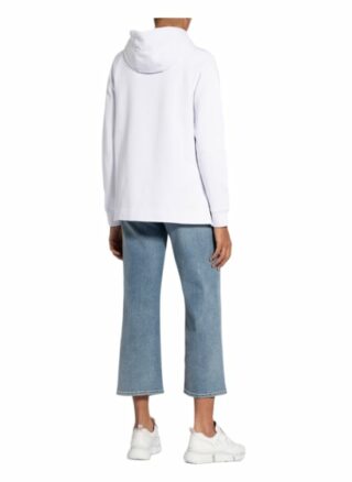 Barbour International Oversized-Hoodie weiss