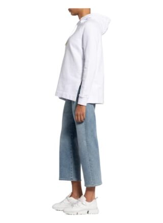 Barbour International Oversized-Hoodie weiss