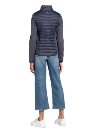 Barbour Jacke Im Materialmix blau