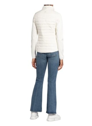 Barbour Jacke Im Materialmix weiss