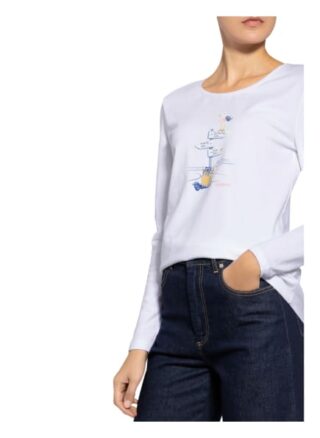 Barbour Longsleeve Seagrass weiss