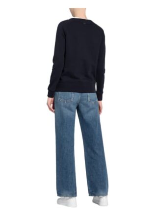 Barbour Sweatshirt Otterburn blau