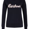 Barbour Sweatshirt Otterburn blau