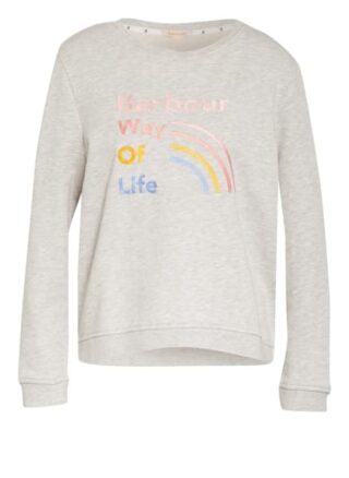 Barbour Sweatshirt grau