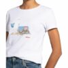 Barbour T-Shirt Melrose weiss