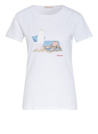 Barbour T-Shirt Melrose weiss
