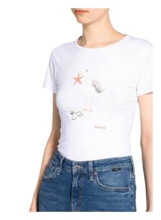 Barbour T-Shirt Penfor weiss