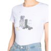 Barbour T-Shirt Rowen weiss
