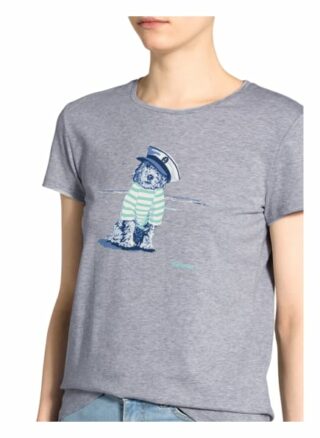 Barbour T-Shirt Southport grau