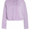 Baum Und Pferdgarten Cropped-Hoodie Jeroma violett