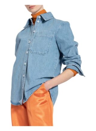 Baum Und Pferdgarten Jeans-Overshirt Mahin blau