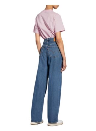 Baum Und Pferdgarten T-Shirt rosa