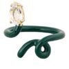 Bea Bongiasca Ring Baby Vine Tendril gruen