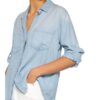 bella dahl Hemdbluse Damen, Blau