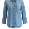 Bella Dahl Jeansbluse Mit 3/4-Arm blau