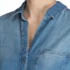 Bella Dahl Jeansbluse Mit 3/4-Arm blau