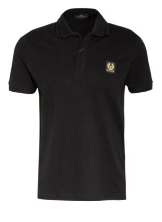 Belstaff Piqué-Poloshirt schwarz