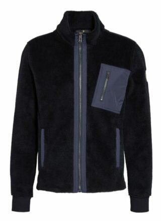 Belstaff Teddyfell-Jacke blau