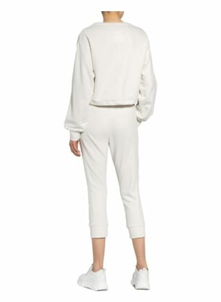 Better Rich Cropped-Sweatshirt weiss