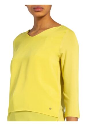 Betty Barclay Blusenshirt Im Materialmix Mit 3/4-Arm beige